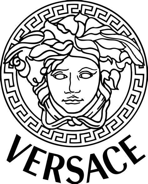 versace head transparent|versace logo pdf.